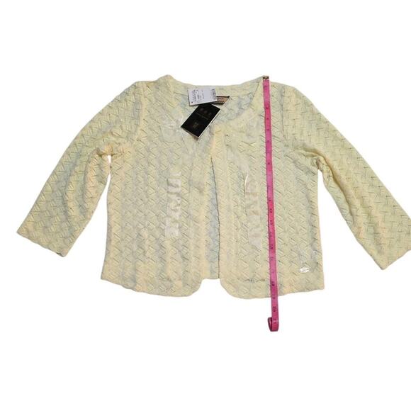 New Kinloch Anderson Girl's Sweater Crop Cardigan Size 1A Pics For Measurement - Picture 5 of 7